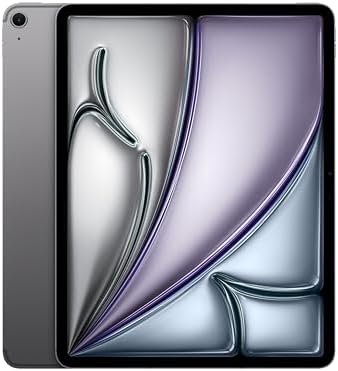 Apple 13 インチ iPad Air (M3): Apple Intelligence のために設計、Liquid Retina ディスプレイ、1TB、12MP フロント/バックカメラ、Wi-Fi 6E + 5G 携帯電話通信、 Touch ID、一日中使えるバッテリー - スペースグレイ