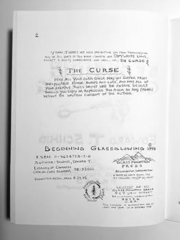 Paperback Beginning Glassblowing Book