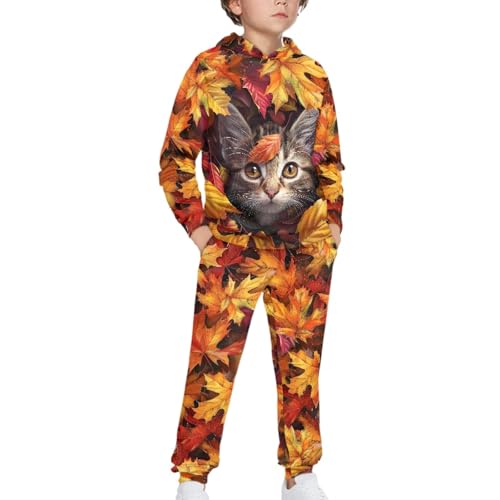 HUIACONG Sweat Set for Kids Sweatsuits Children Boys Sweat Suit for Girls3