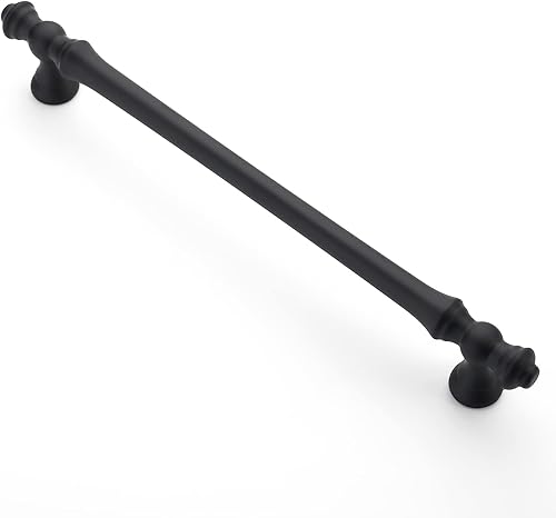 Miniatura 15 de Asidrama Paquete de 10 manijas de gabinete de cocina de níquel satinado cepillado de 7.5 pulgadas (7.559 in), tiradores de gabinete, accesorios