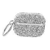 HEATSHAKING Schützende Wireless Earphone Hülle mit Funkelnden Strasssteinen Kompatibel mit Airpods...