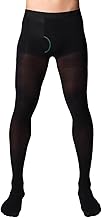 Naiguy Men's Tights, Stockings, Thin Pantyhose Material, Men's Tights, Smooth Fit Tights, Front Opening, Electrostatic, Deodorizing, Cold Protection, Warm, Inner, Made in Japan, Men