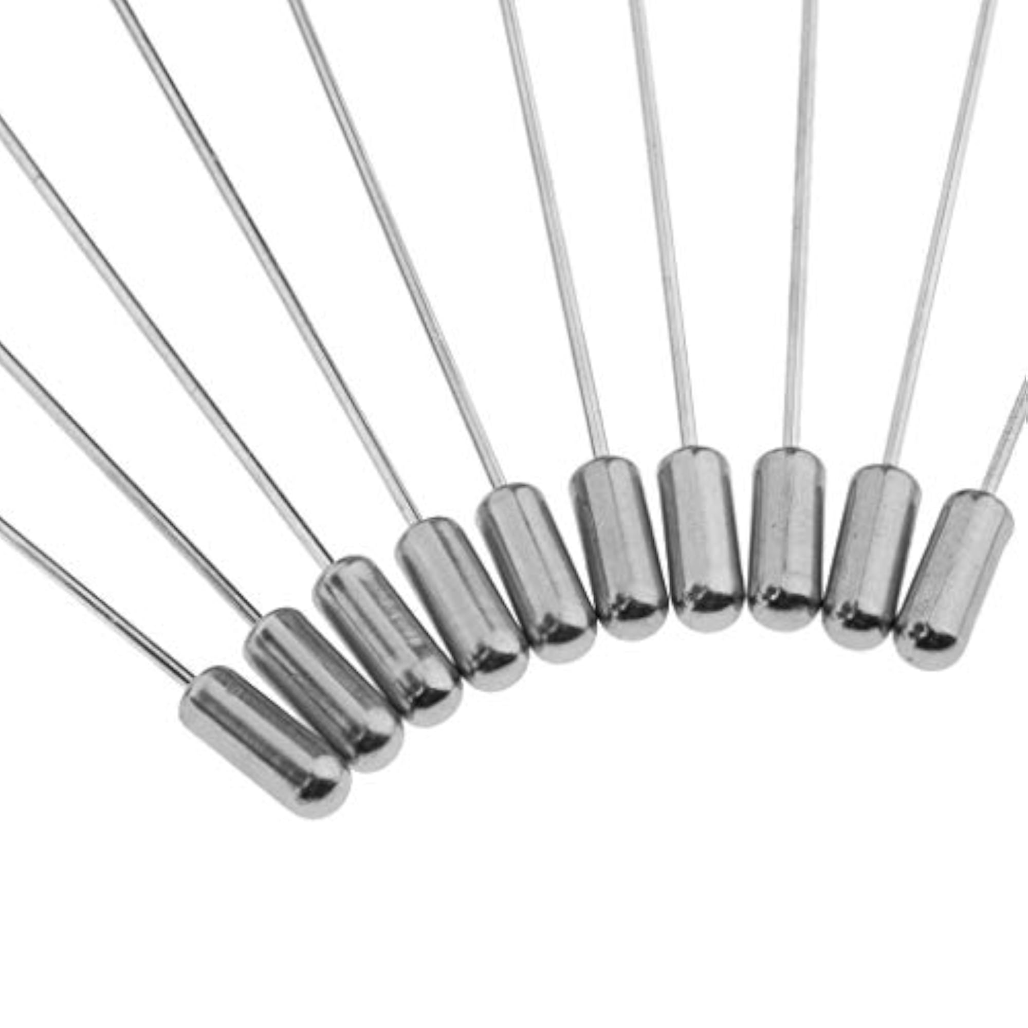 40pc Silver & Gold Tone Lapel Pin Stick Set for Men & Women