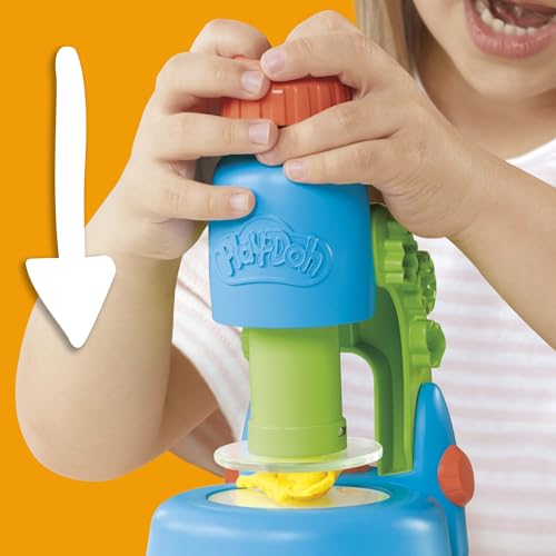 Play-Doh Mon Petit Microscope, pâte a Modeler, Activité Manuelle pour Noël, 9 Accessoires et 5 Couleurs, dès 3 Ans