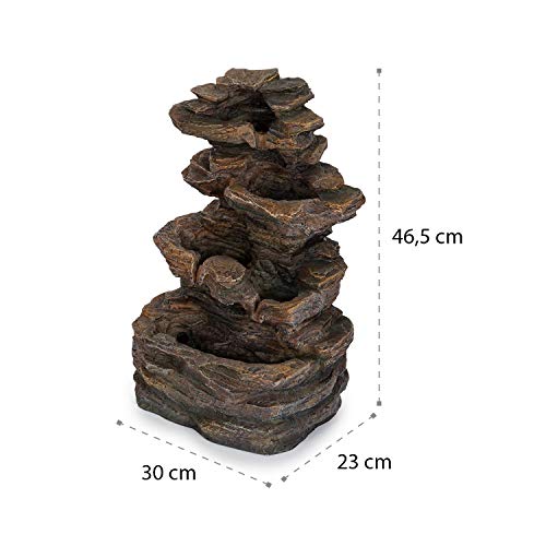 Blumfeldt LEU13-MESSINA Solar Powered Water Fountain Outdoor Garden thumb #7