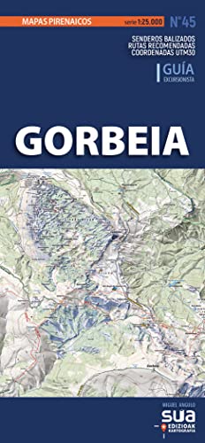 GORBEIA: 2 EDITIONS: MAPAS PIRENAICOS