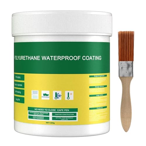 Invisible Waterproofing Agent, Waterproof Invisible Sealant, New Waterproof and Heat Insulation Sealant, Transparent Super Adhesive Seal Waterproof Coating (300g)