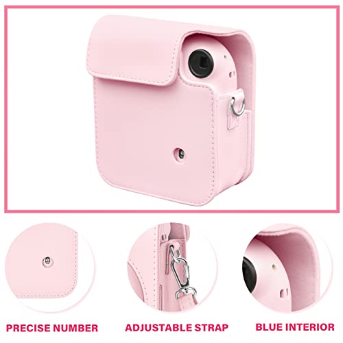 Funda para Cámara Fuji Instax Mini 12 Color Rosa miniatura 3