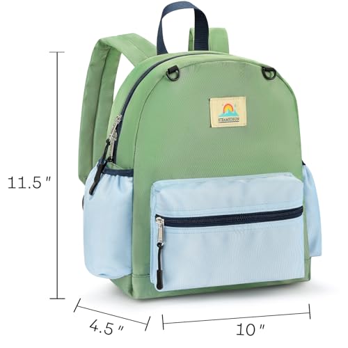 Image of STEAMEDBUN Toddler Backpack for Boys 2-4: Kids Backpack Boys Girls - Preschool Kindergarten Daycare Backpacks - 12 inch