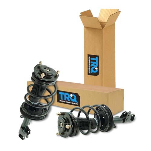 Image of TRQ Front Strut and Spring Assembly Set 2 Piece | For 2008-2011 Toyota Highlander