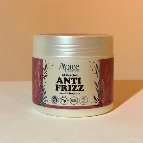 Apice Ativador Anti Frizz Condicionante 500g - Creme Anti-Frizz Cabelo Fragrância Sem Sulfatos ou Pa