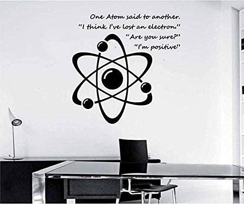 Funny Science Quotes Wall Sticker, Wall Arts Home Décor Wall Decals, 70x70 cm by Spoil Your Wall
