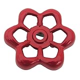 LASCO 01-5131 Square Broach Metal Outside Faucet Hose Bibb Replacement Round Wheel Handle, 1-7/8