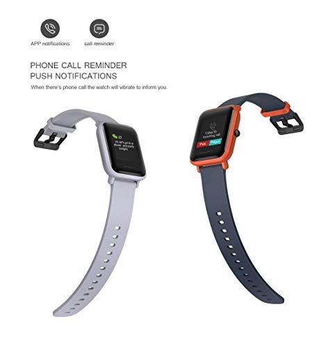 Xiaomi Amazifit Bip A1608 - Smartwatch, Color Rojo: Amazon.es ...