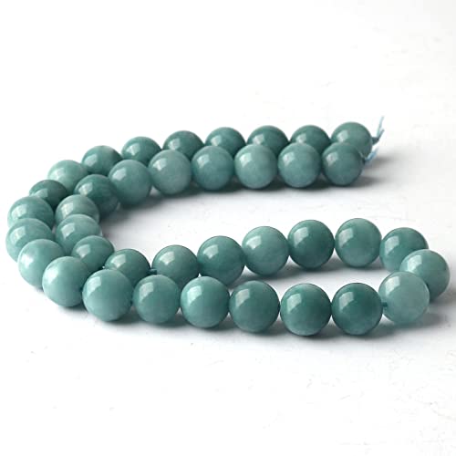 Blue Chalcedony Natural Gemstone Beads For Jewelry Making - Aixprobead 45Pcs 8Mm Loose Round Stone Beads For Diy Bracelets And Necklaces #TOP4