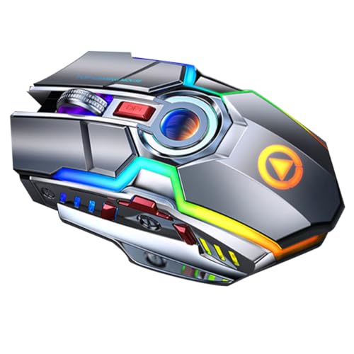 Souris de jeu sans fil batterie grosse capacité TEHAUX avec 7 touches multifonctions