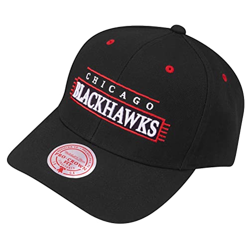 Black Chicago Blackhawks LOFI Pro Snapback miniatura 2