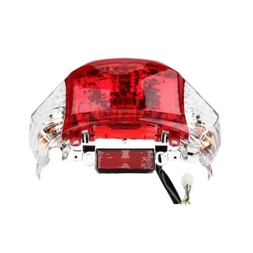 Feu arrière moto avec clignotants intégrés et frein pour scooter GY6 50cc 125cc 150cc