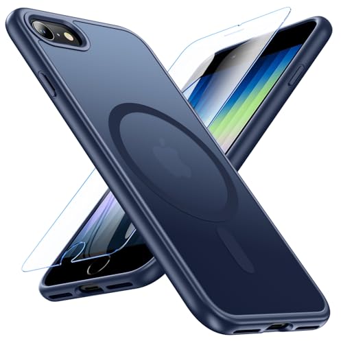 Coque iPhone 8 MagSafe bleue antichoc idéale pour vos déplacements OWKEY