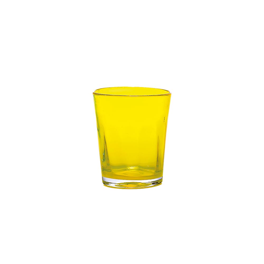 Vasos de cristal soplado para terrazas de verano y cenas alegres