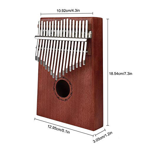 Kalimba 17 Clés Thumb Piano Africain Percussions avec Recueil de Chants Sac de Rangement Marteau Tuner pour Mbira Sanza… - Les Beatles, Paul McCartney, John Lennon, RIngo Starr, George Harrison Kalimba 17 Clés Thumb Piano Africain Percussions avec Recueil de Chants Sac de Rangement Marteau Tuner pour Mbira Sanza… – Image 8