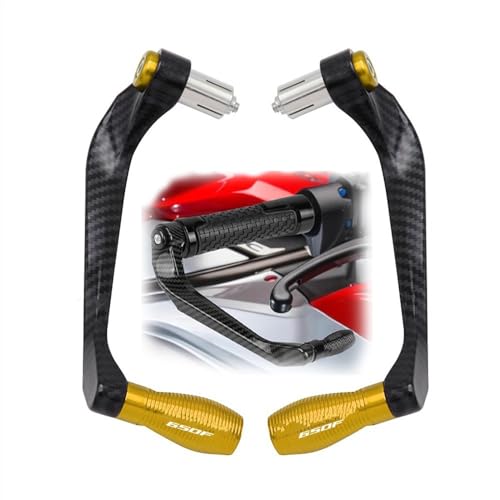 Protège-mains moto pour Honda CBR650F et guidon 22mm alu or