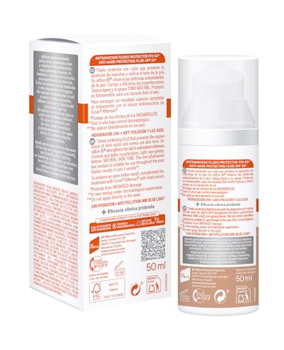Miniatura 2 de Ecran Sunnique - Fluido Protector Solar Spf 50 , Con Color, Antimanchas, Protege De Quemaduras, Corrige Imperfecciones, Unifica El Tono De La Piel, Fórmula Con Viteox 80 - 50 Ml