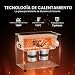 Imagen de VEVOR Limpiador Ultrasónico 3 L con Temporizador de Calentamiento y Cesta Equipo de Limpieza Ultrasónico Digital Profesional 120 W para Relojes Instrumentos Gafas Monedas Piezas de Metal Plata