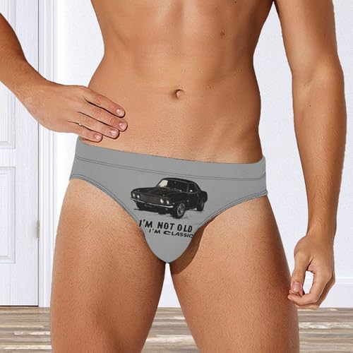 I'm Not Old I'm Classic Men's Swimsuit Bikini Briefs Swim Underwear Stretchy Swimwear2