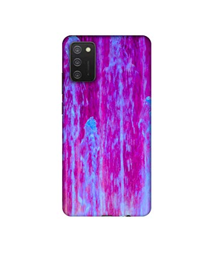 Image of Amazon Brand - Solimo Designer Pink Color fall 3D Printed Hard Back Case Mobile Cover for Samsung Galaxy M02s / F02s
