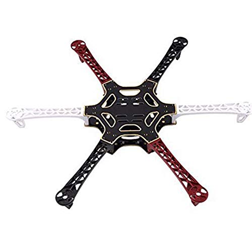 Robocraze HF550 HJ550 6-Axis DJI Hexacopter Frame Airframe kit, Integrated PCB Wiring for DJI, KK, MK, MWC