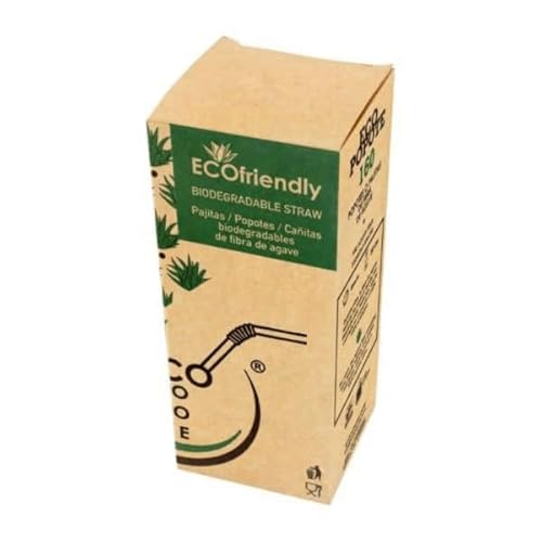 Cannucce Bio Ecopopote Agave 20cm x 160 pz.