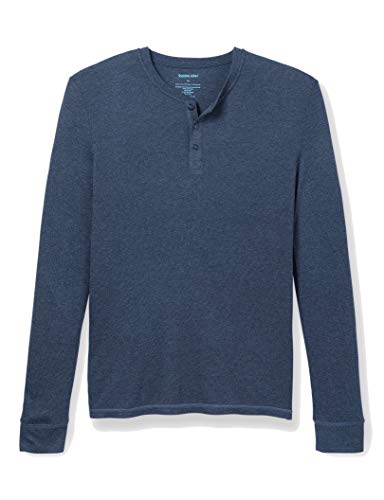 Tommy John Men's Henley/Long Sleeve Pajama Sleep Shirt/Lounge Wear, Second Skin Fabric3