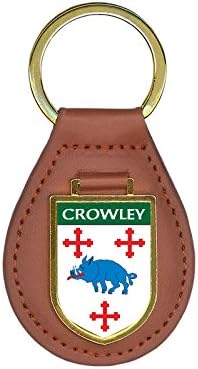 Crowley Family Crest Coat of Arms 10 Total Key Chains
