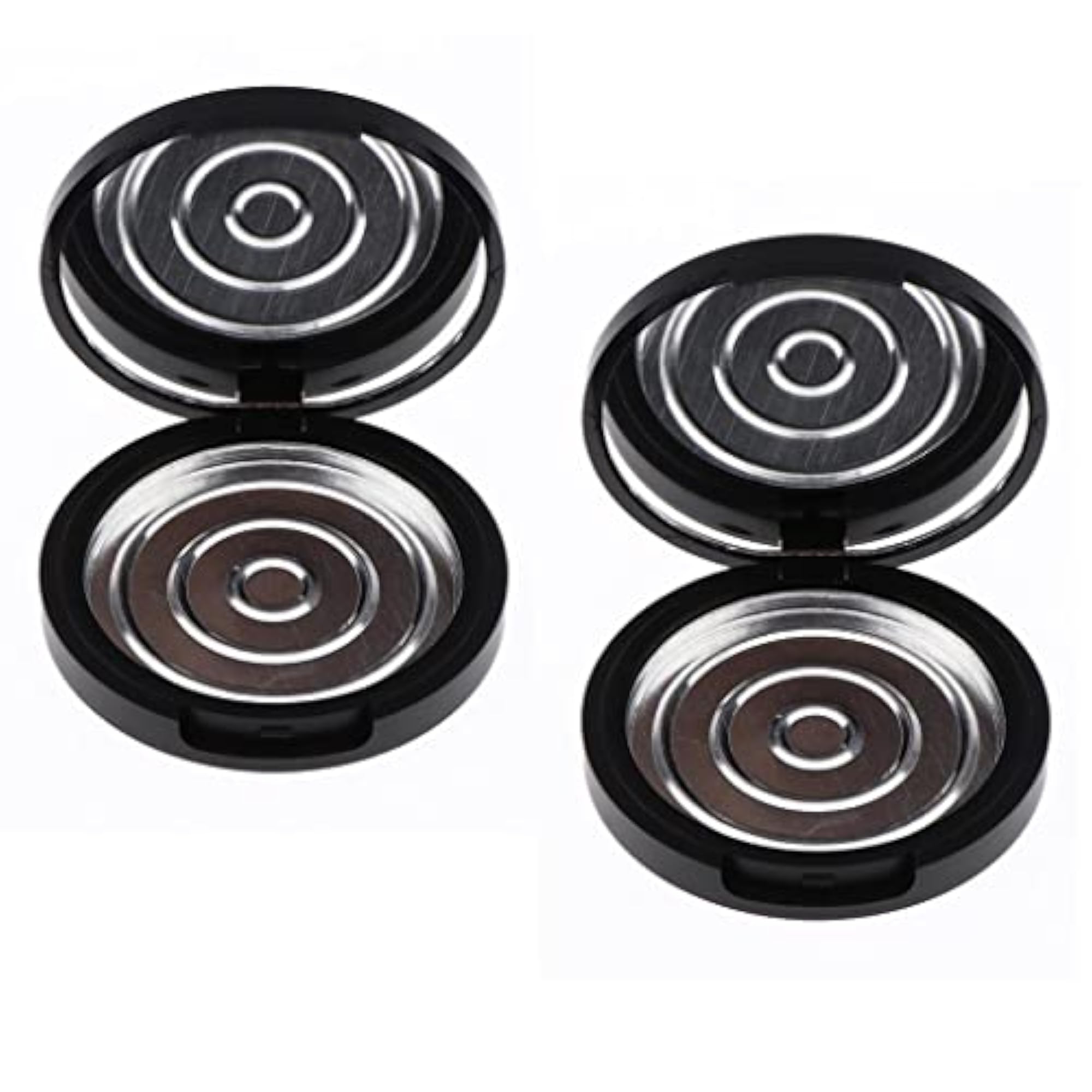 2X Empty Powder Cases Face Powder Blusher Makeup Jars