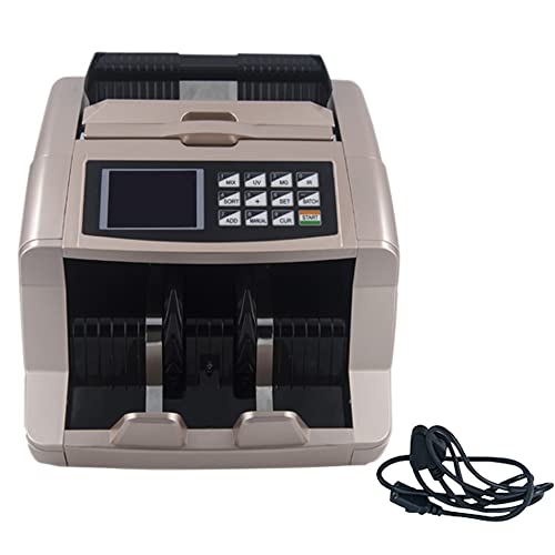 Image of Atom LT 1000 Value Counter Triple Display Mix Note Value Counting Machine Fully Automatic Business-Grade Currency Value Counter with UV, MG & IR Fake Note Detection and Larger LCD Display