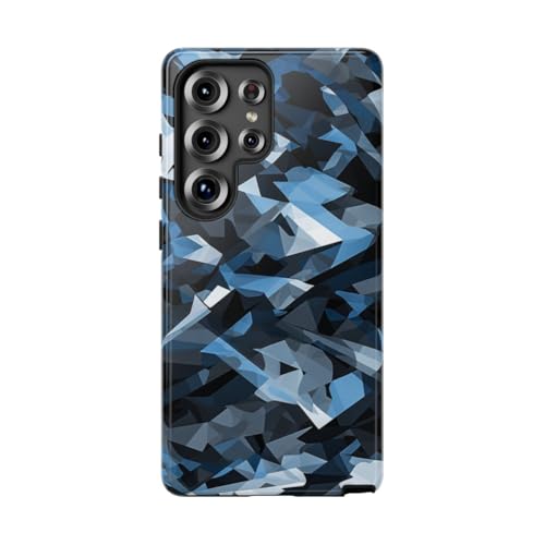 Coque Samsung S25 Ultra motif camouflage géométrique urbain rigide