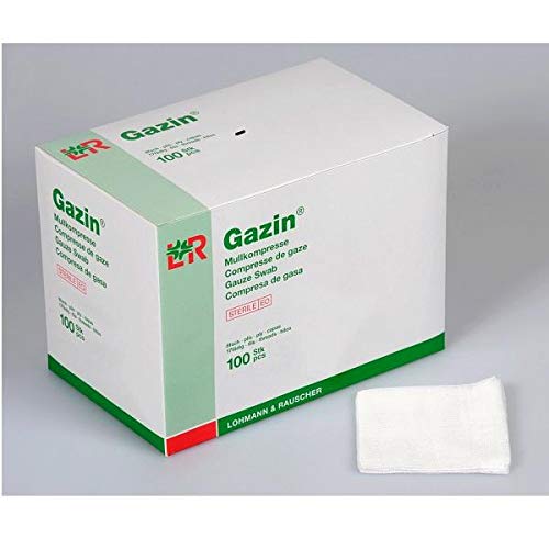 GAZIN Mullkomp.10x20 cm steril 12fach extra groß 20X5 St Cover