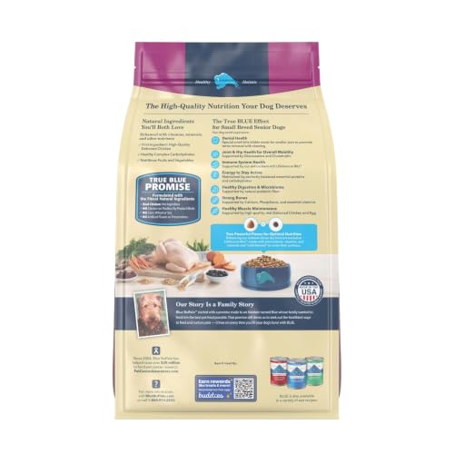 Blue Buffalo Life Protection Formula Chicken Small Senior Dog Food, 5 lb - image 2