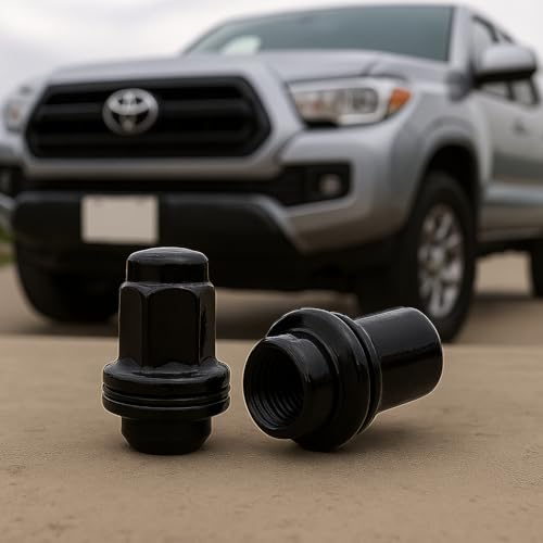 Image of EZAccessory 20 Lug Nuts for Toyota 5 Lug Factory Tundra Landcruiser OEM Mag M14x1.5 Shank Dia 0.87 inch