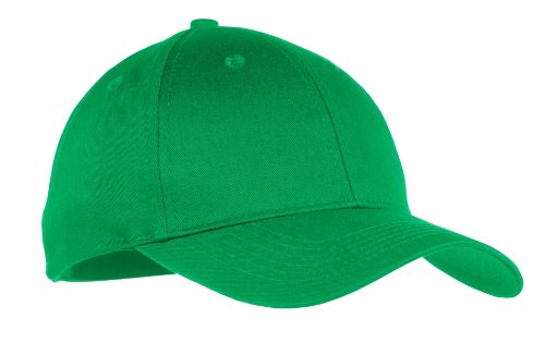 Port & Company - Youth Six-Panel Twill Cap. - Kelly Green - OSFA