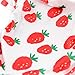 CuteBone Dog Pajamas Strawberry Dog Apparel Dog Jumpsuit Pet Clothes Pajamas P02M