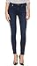 7 For All Mankind Women's Midrise Skinny Slim Illusion Luxe Jean in Rich Blue