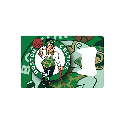 Aminco NBA Boston Celtics Credit Card Bottle Opener Magnet