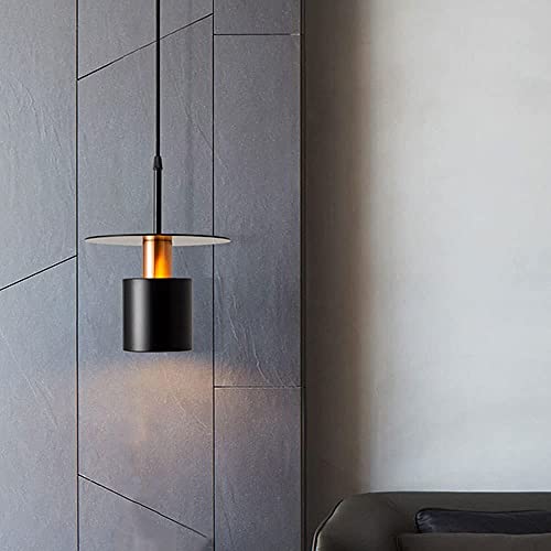 Luminaire suspendu laiton au design géométrique nordique haut de gamme