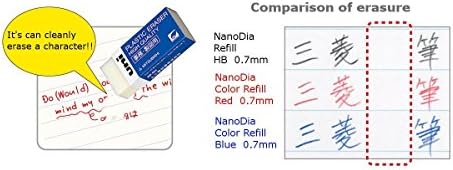 Uni NanoDia Color Mechanical Pencil Leads 0.5mm 3 Color Set, 6 Pack/total 120 Leads image 4