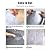 Euventyles 10 Pcs Grey Peel & Stick Floor Tiles - Waterproof, 12''x12'' Self-Adhesive, Renter-Friendly Vinyl Flooring Covers 10 Sq. Ft.