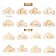 Greyoe 1 Set Meilensteinkarten Baby, Baby Meilensteinkarten,Baby Karten Meilensteine Meilensteinkarten Baby Holz, (Wolken- und Stern-Meilensteinkarte) Perfekte Deko für Babyfotos und Kinderzimmer