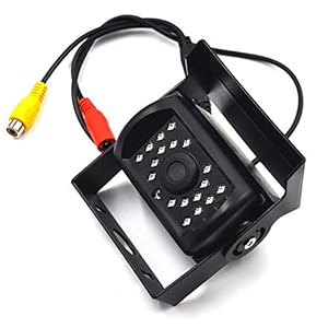 PolarLander Universele waterdichte auto achteruitrijcamera truck achteruitrijcamera Heavy Duty 18 LED IR nachtzicht 12 V 24 V