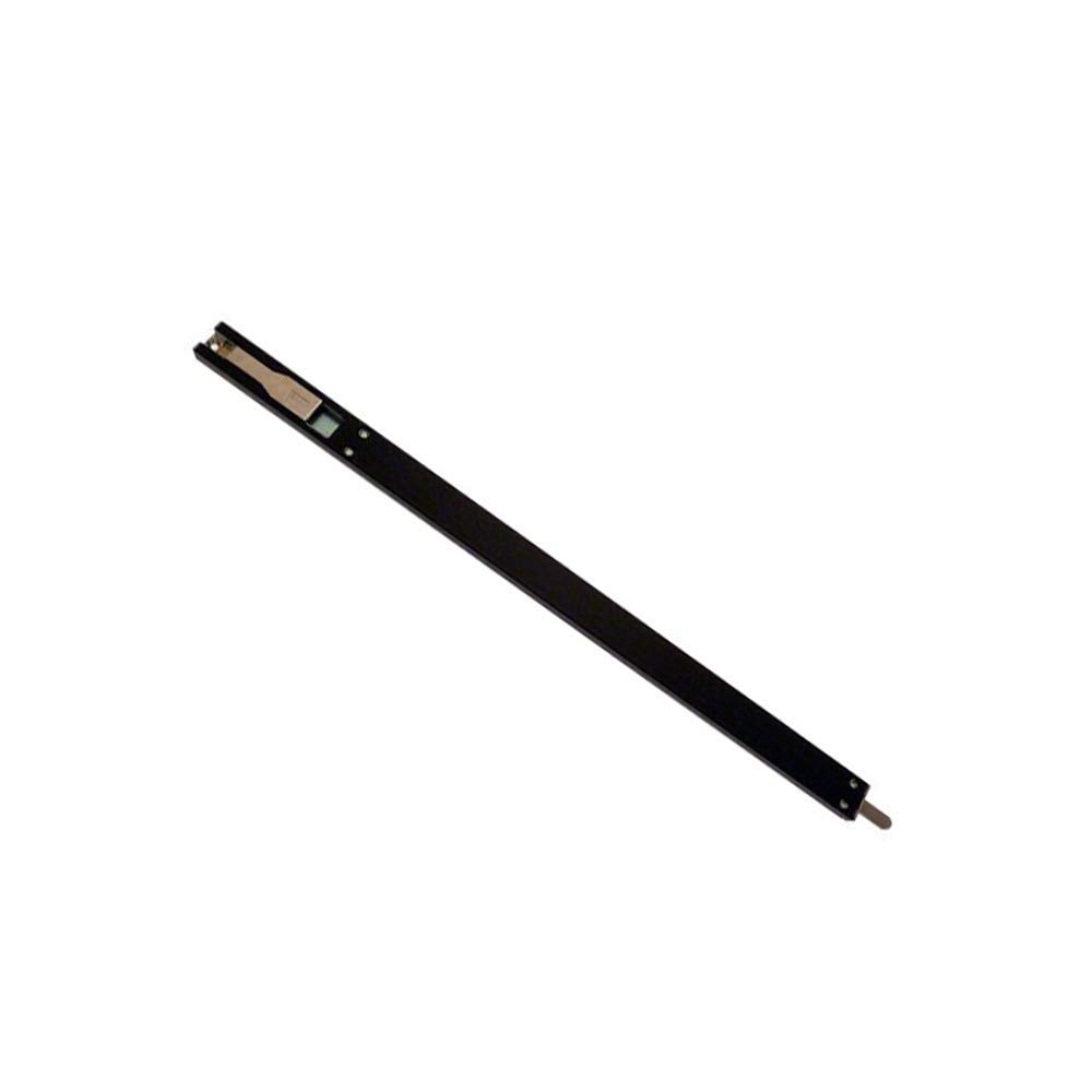 Verrou à levier à soutien Titan FAPIM Art. 3716 – Longueur extrudé mm 450 corps en aluminium anodisé ou verni, poignée rabattable en zamak nickelé.